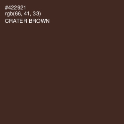 #422921 - Crater Brown Color Image
